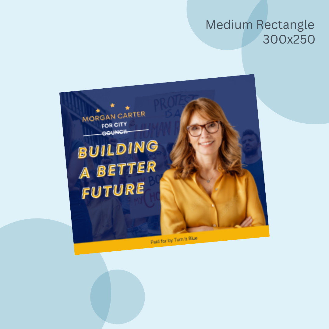 A poster with a woman on it that says building a better future