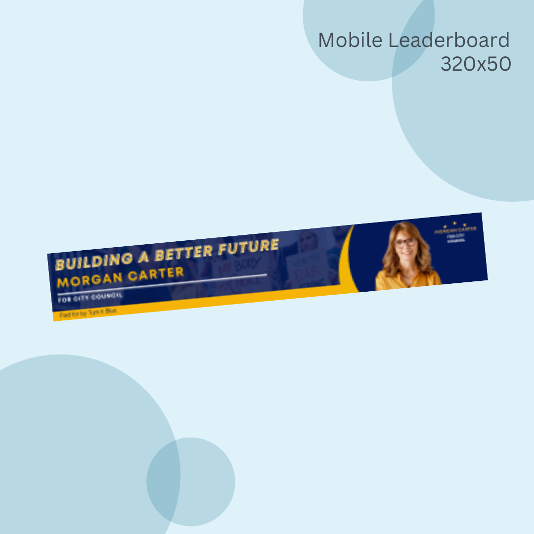 A mobile leaderboard for morgan carter says building a better future