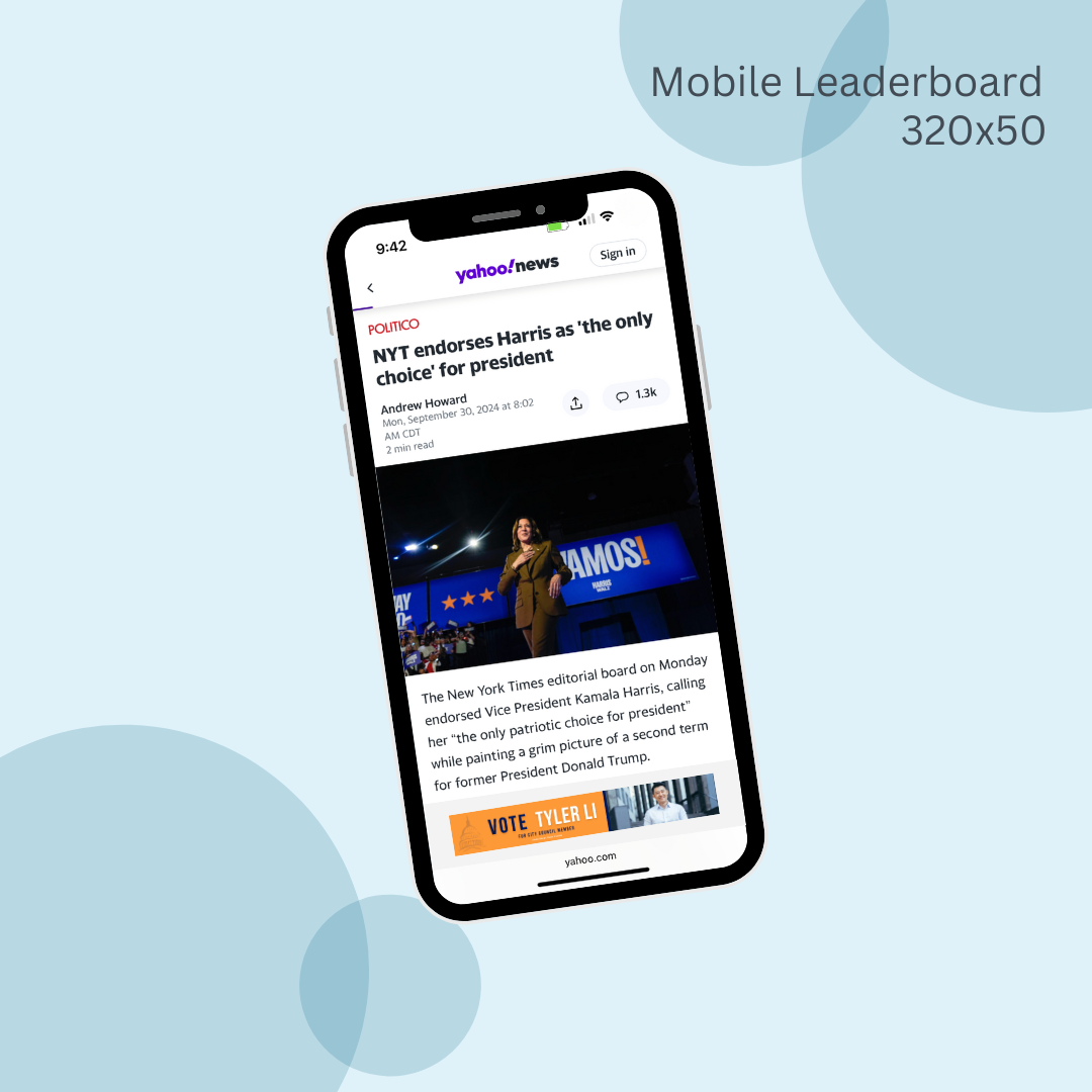 A cell phone is displaying a mobile leaderboard.