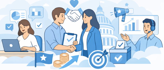 [HERO] The Most Rewarding Partnership in Politics: Why Agencies are Moving to Turn It Blue Ads