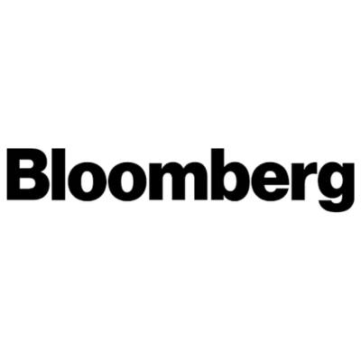 The bloomberg logo is black and white on a white background.