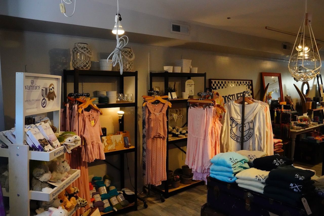 A store filled with lots of clothes and other items