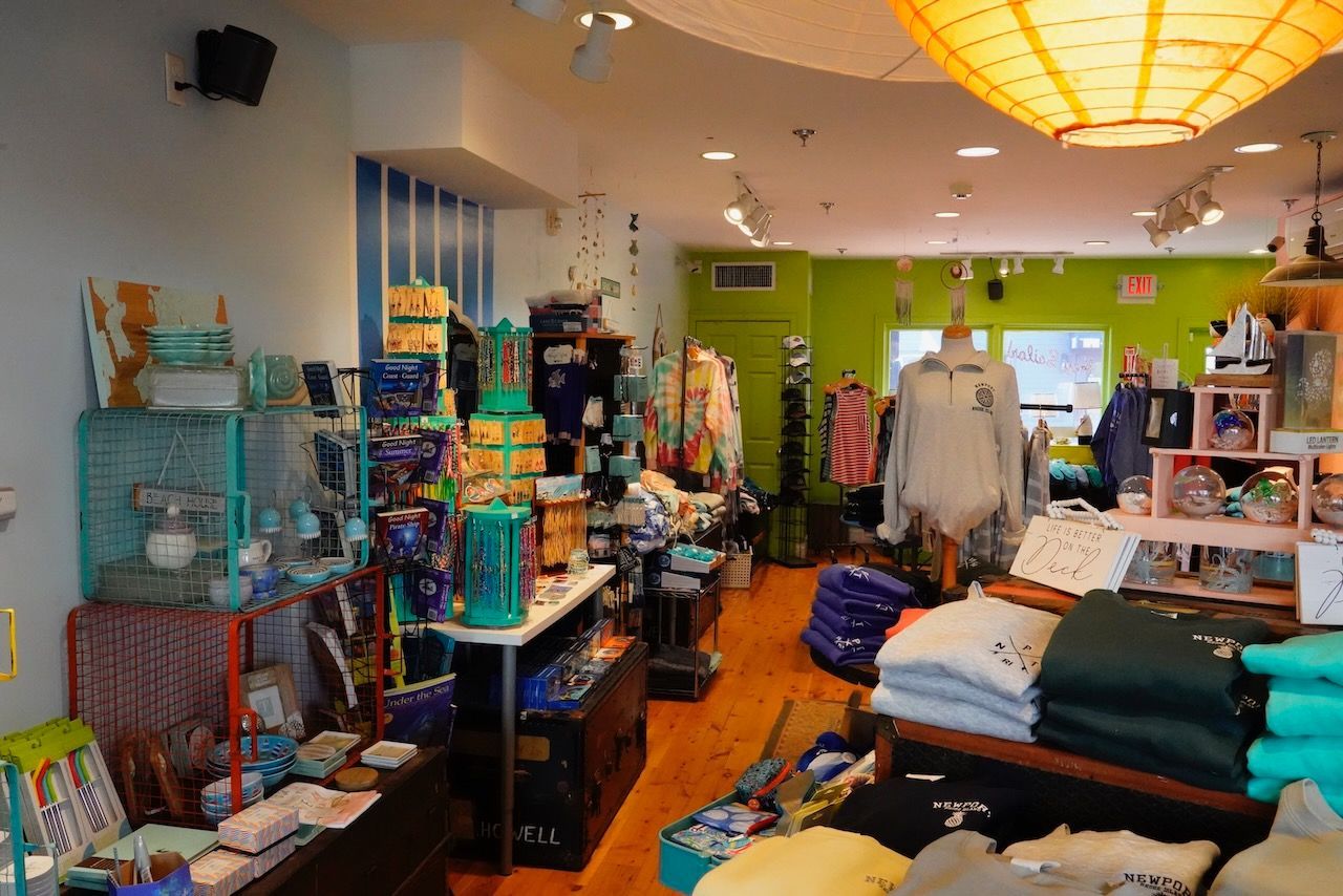 A store filled with lots of clothes and other items