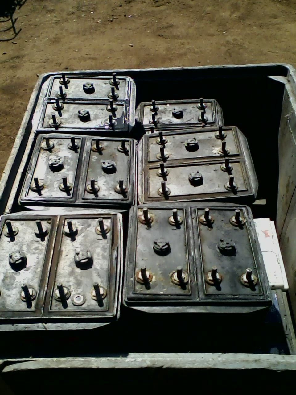 Akumulatori skābes, svina, sārmu, Pb. Svina-skābes, želeja akumulatoru bateriju utilizācija