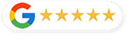 A google logo with five stars on it.