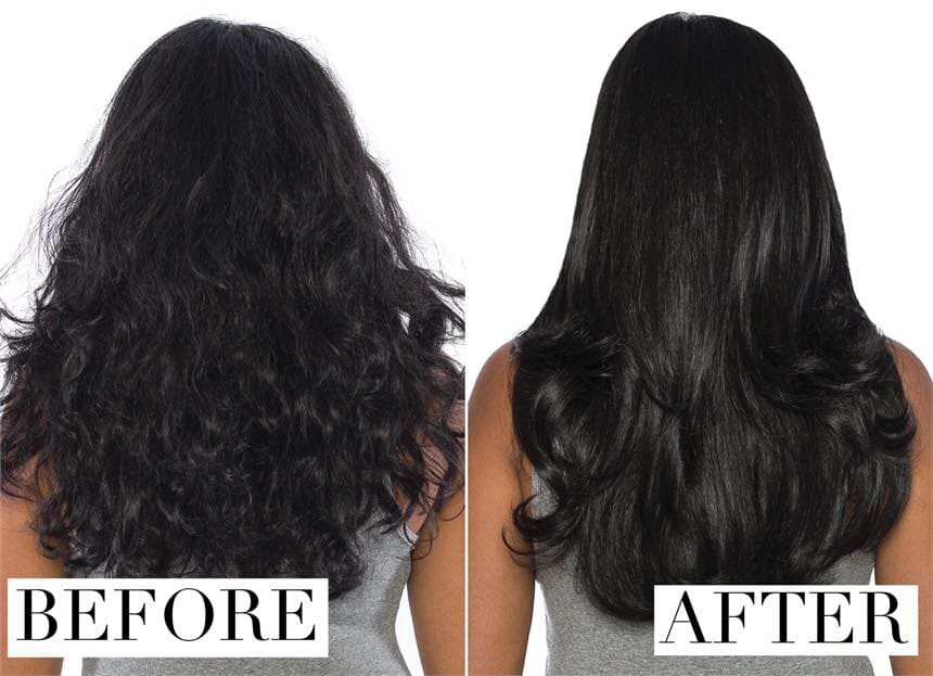 Before and After Keratin Treatment — Hairdresser in Emerald, QLD