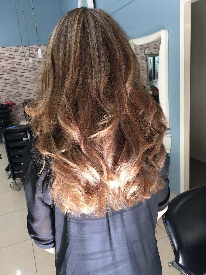 Long Curled Hair — Hairdresser in Emerald, QLD