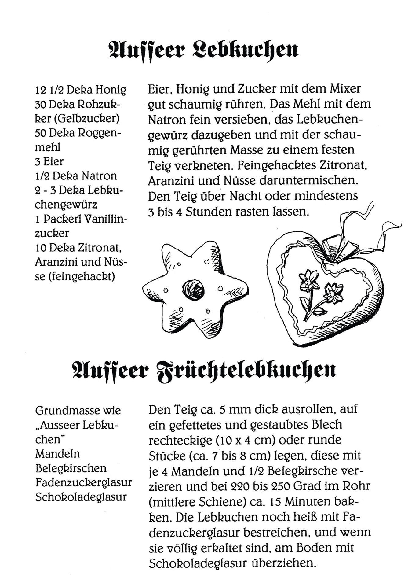 Auszug Kochbuch