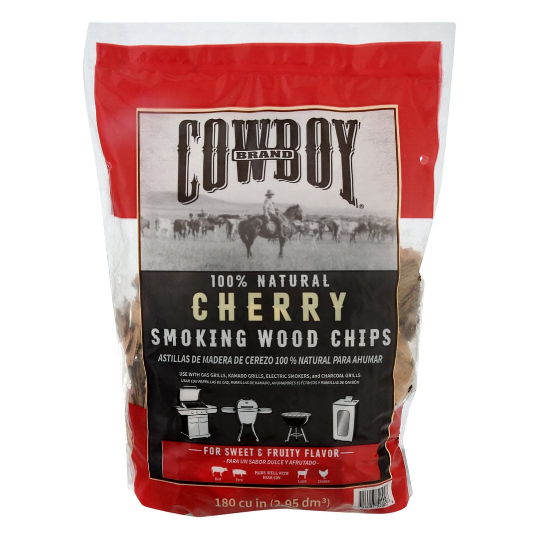 Bag of Cowboy 100% Natural Cherry Smoking Wood Chips