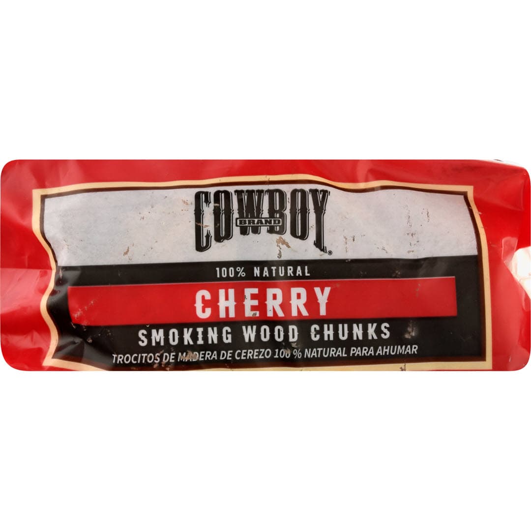 Back of Bag of Cowboy Cherry Smoking Wood Chunks
