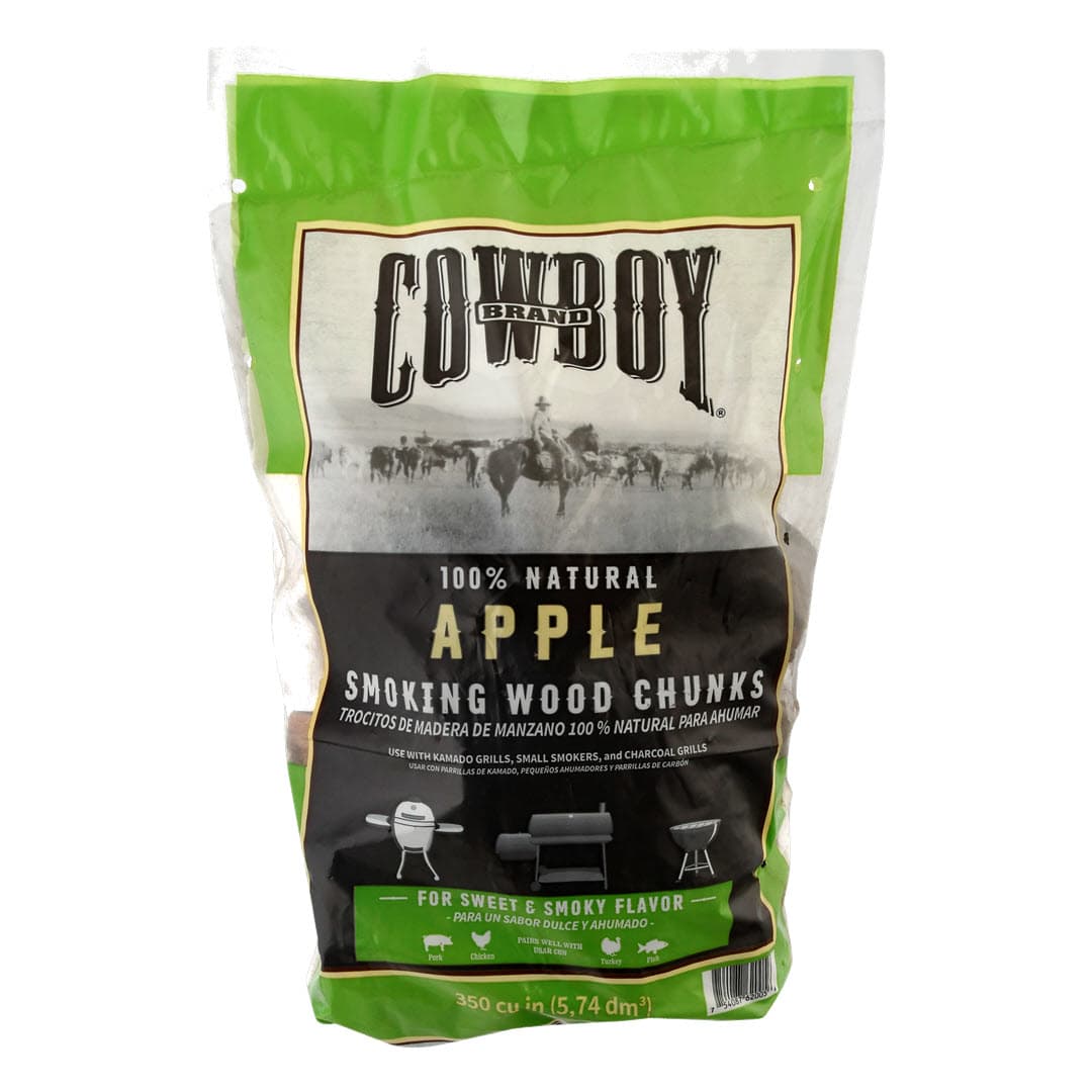 Cowboy Apple Smoking Wood Chunks Bag