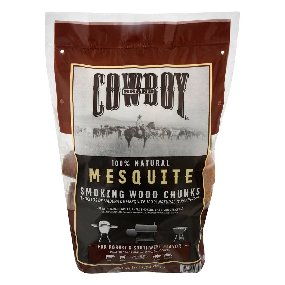 Cowboy Mesquite Smoking Wood Chunks Bag