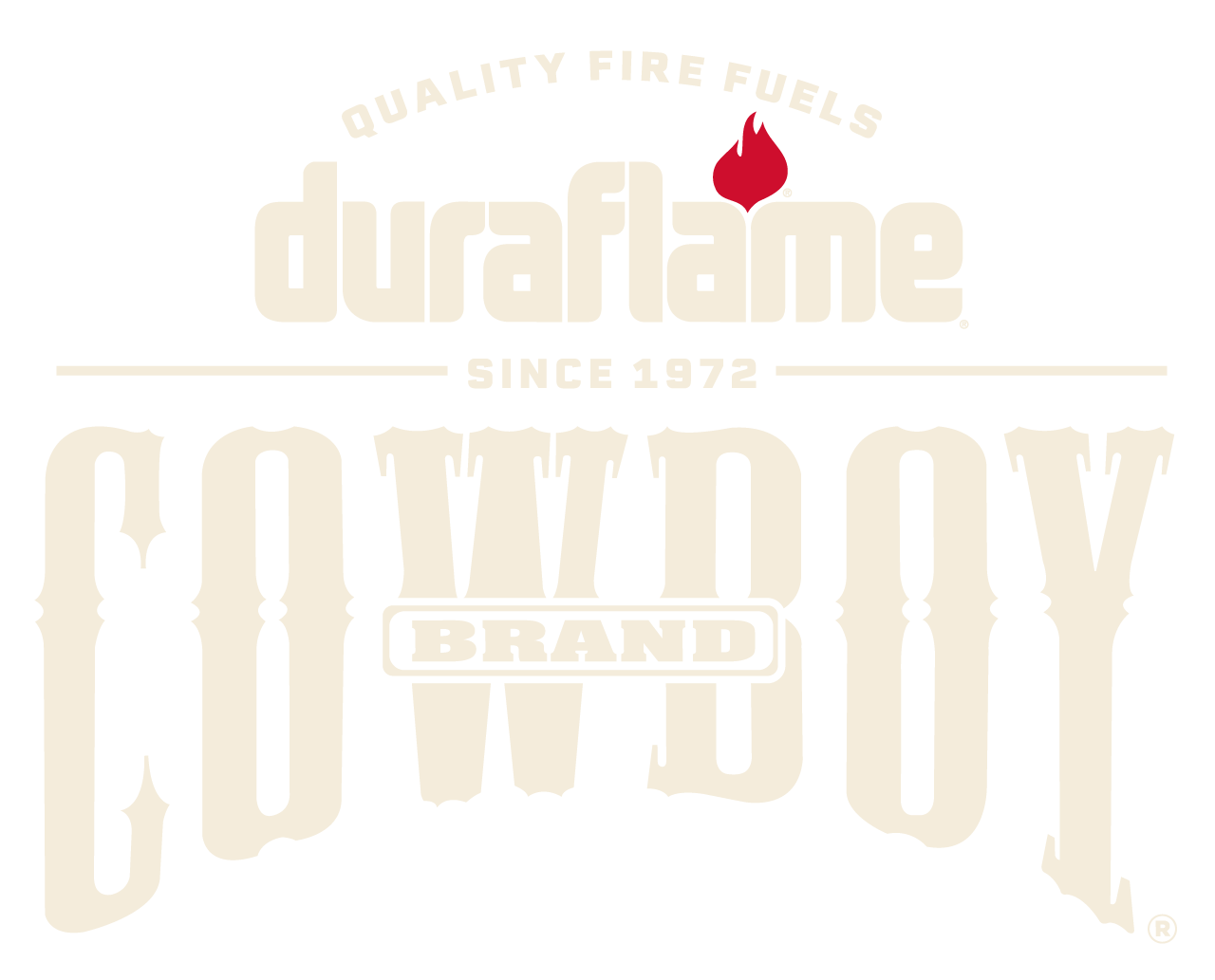 Cowboy Brand logo for Cowboy Charcoal, quality lump charcoal for grilling