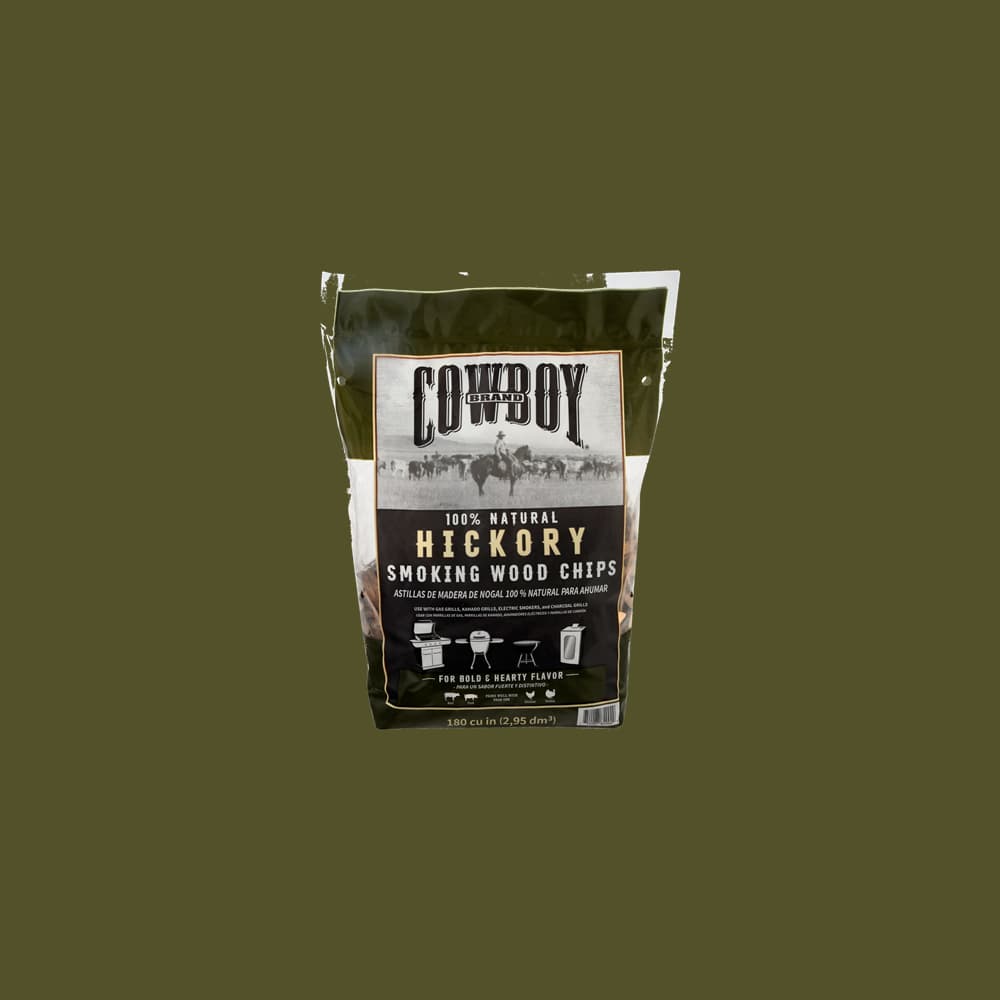 Bag of Cowboy Hickory Wood Chips