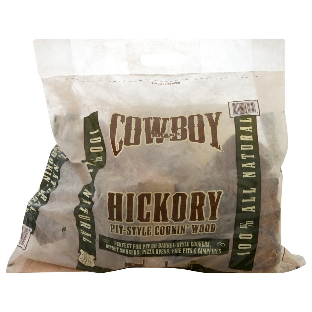 Bags of Cowboy Pit-Style Hickory Cookin' Wood