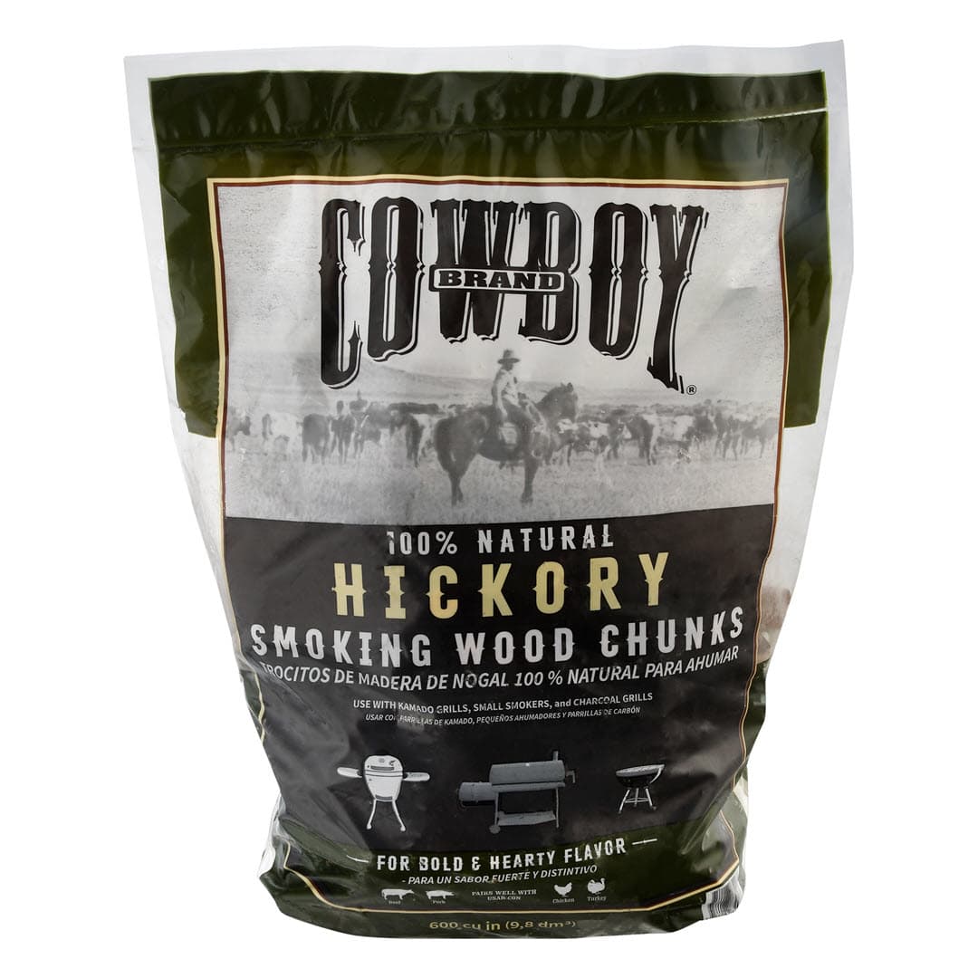 Cowboy Hickory Smoking Wood Chunks 600 cu in