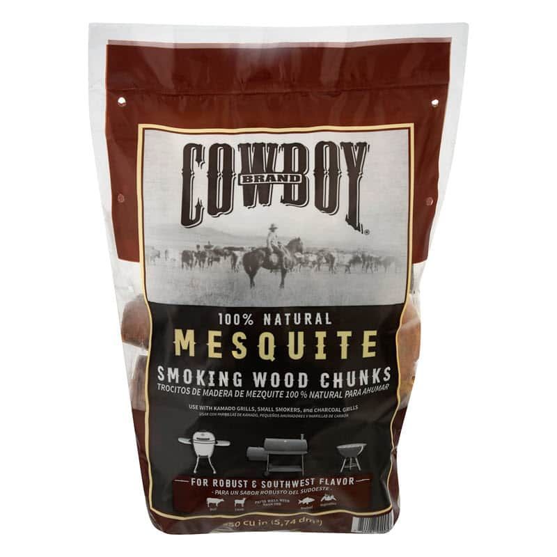 Cowboy Mesquite Smoking Wood Chunks 350 cu in