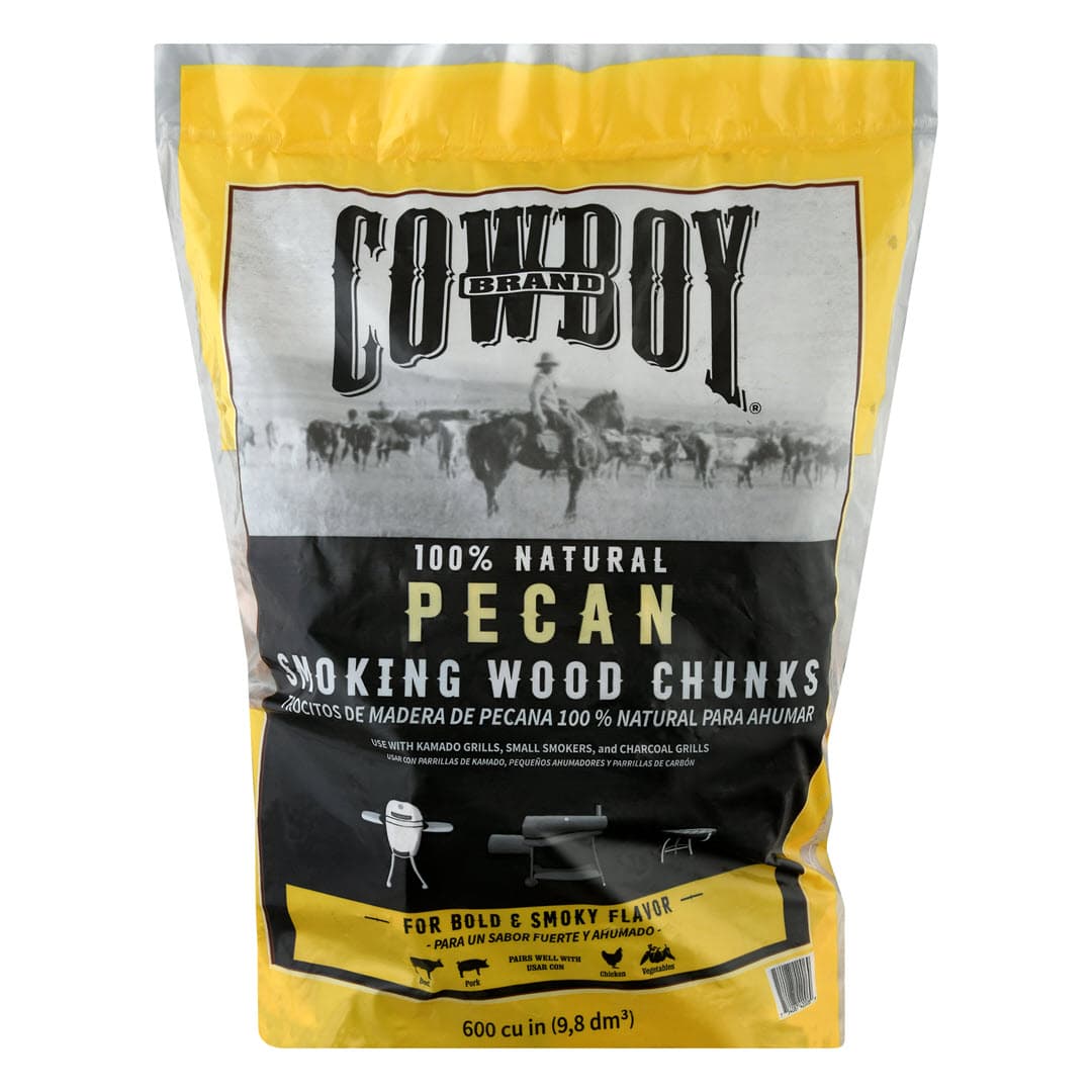 Cowboy Pecan Smoking Wood Chunks 600 cu in