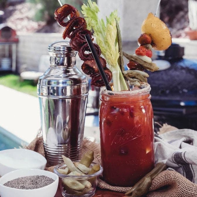 Grilled Bacon Bloody Mary