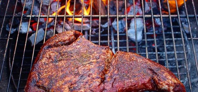 Bbq tri tip outlet charcoal