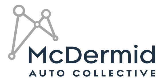 McDermid Auto Collective and Toyota logos