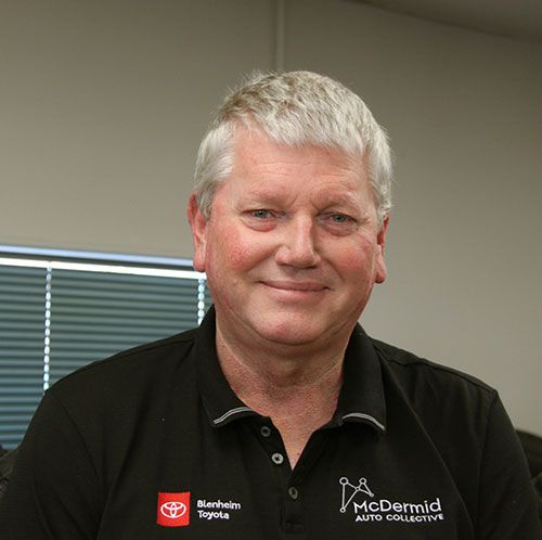 Parts manager at Blenheim Toyota Pete Conolly