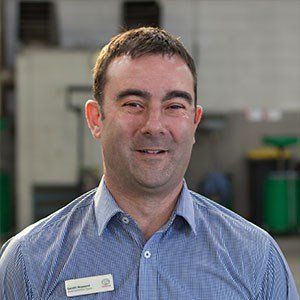 Service and workshop manager at South Canterbury Toyota Gareth Heywood