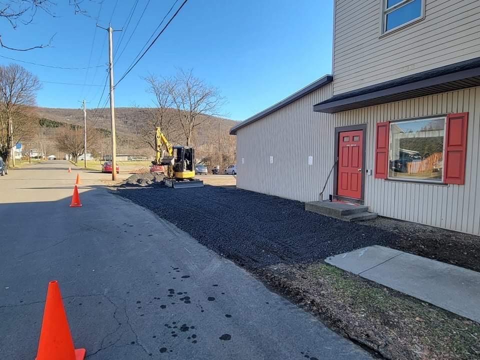 Excavation Process — Pine Valley, NY — Snow Chasers LLC
