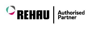 The rehau logo is an authorised partner of the company.