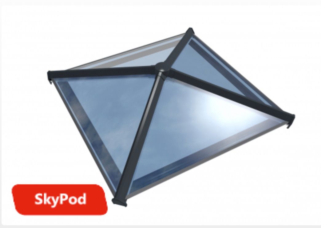 A picture of a skypod on a white background