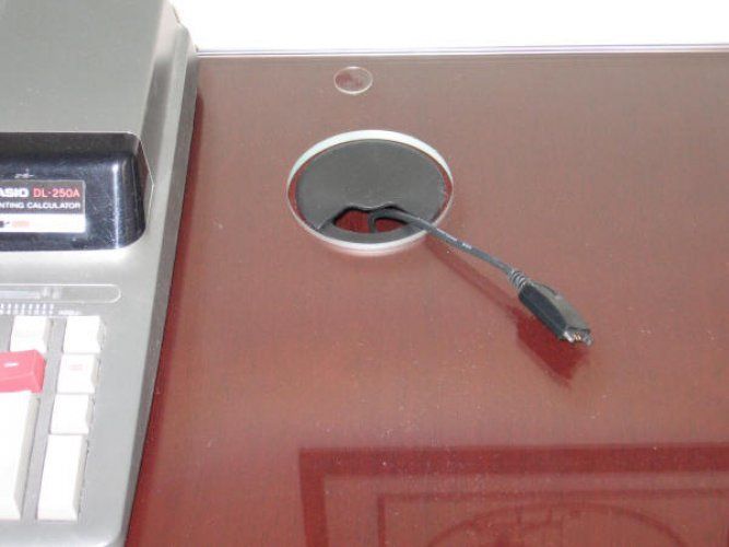 Desk Cutout — Hillsborough, NJ — Hillsborough Glass Company