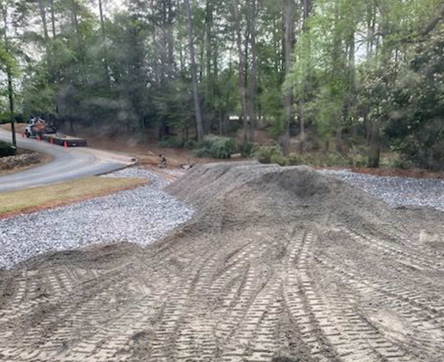 Gravel Driveway — Loganville, GA — Georgia's Best Clearing & Grading