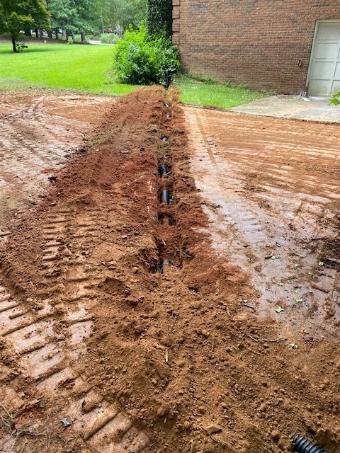 Excavated Road — Loganville, GA — Georgia's Best Clearing & Grading