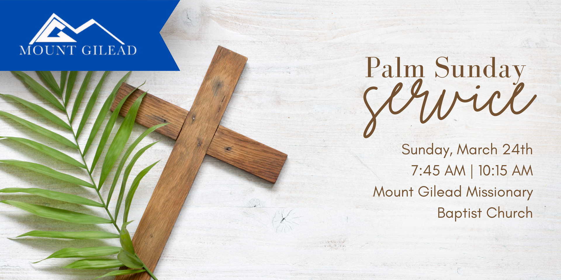Palm Sunday Service