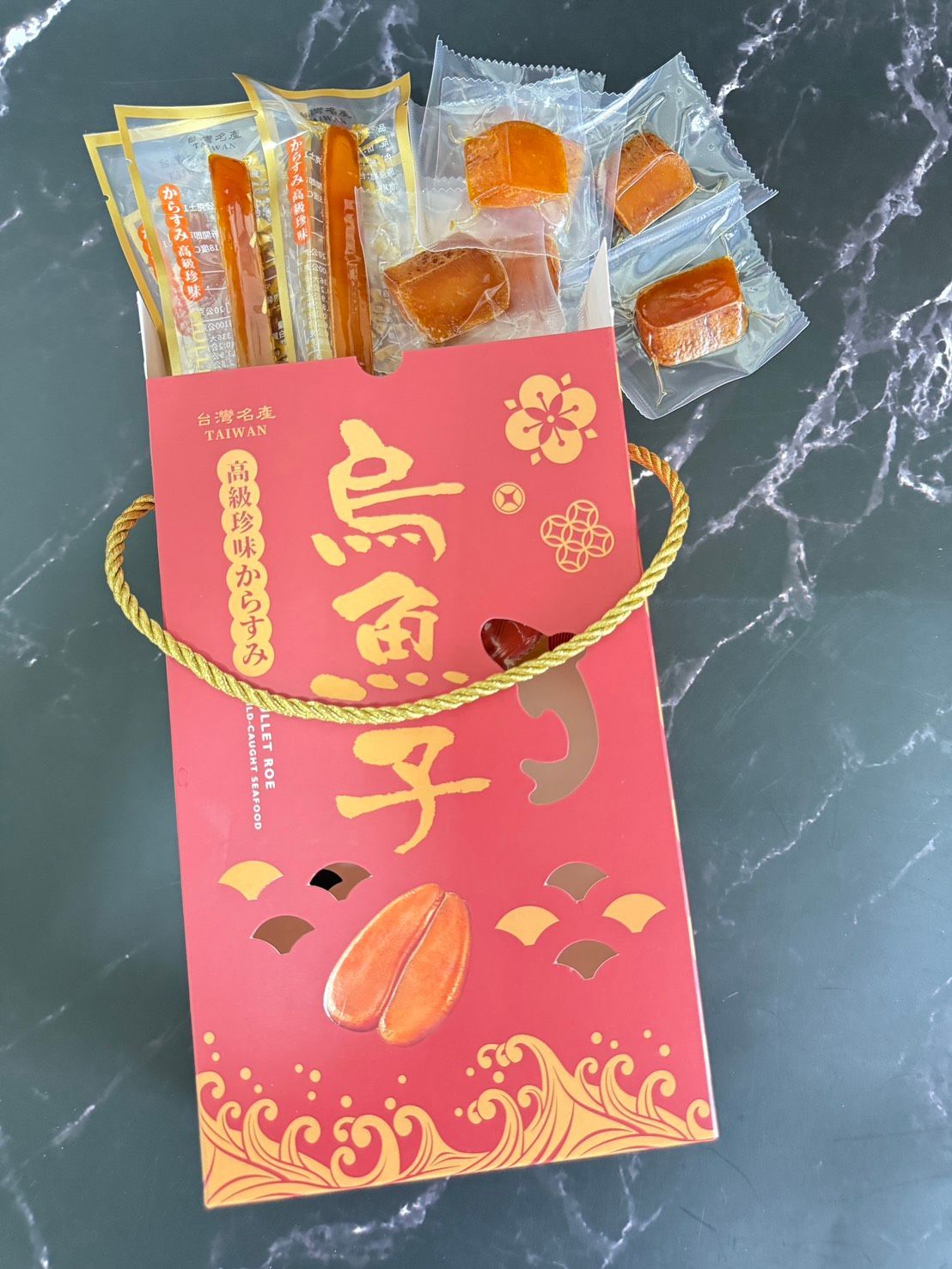 魚子兩吃禮盒(烏金條+一口吃)