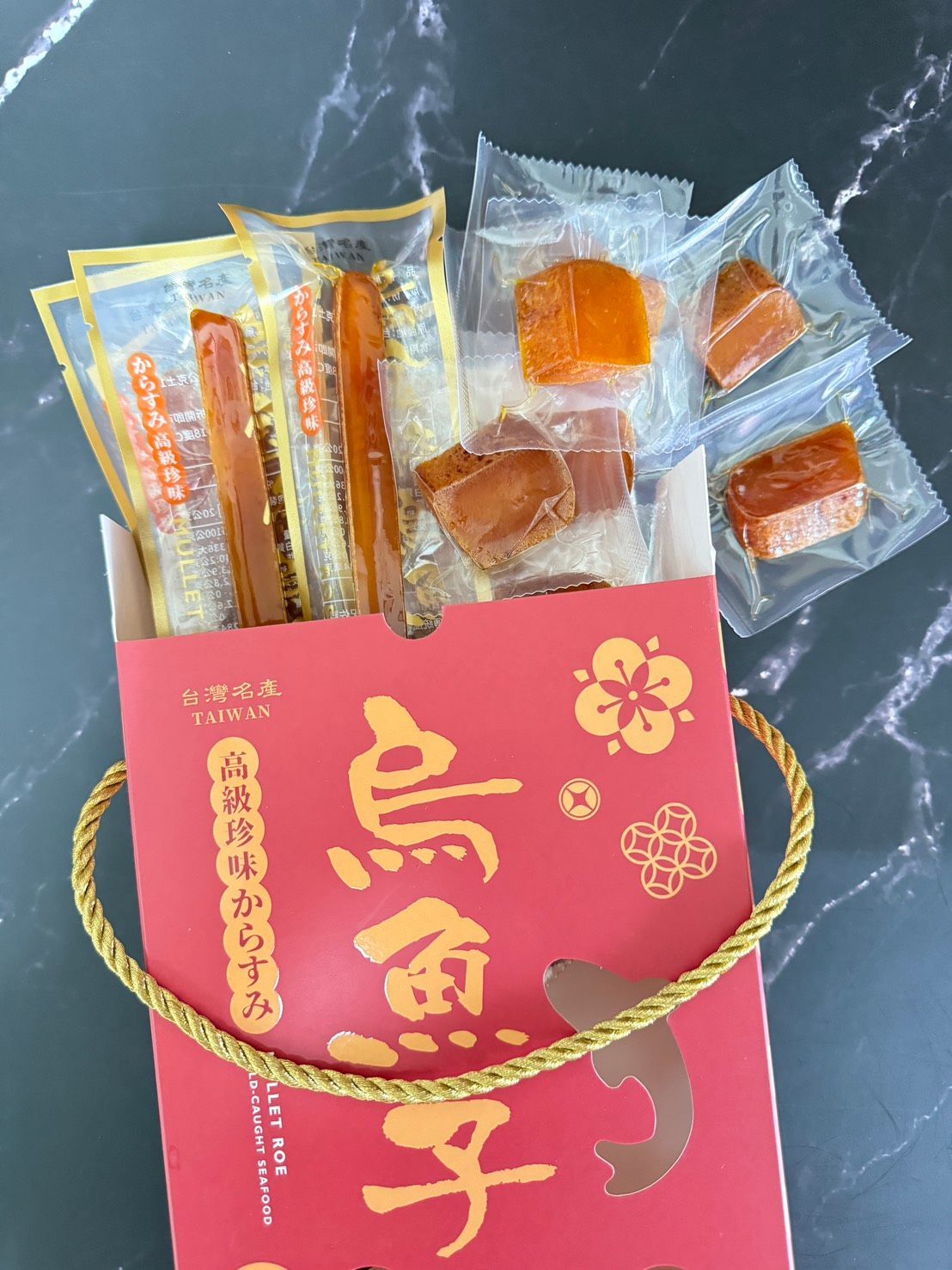 魚子兩吃禮盒(烏金條+一口吃)
