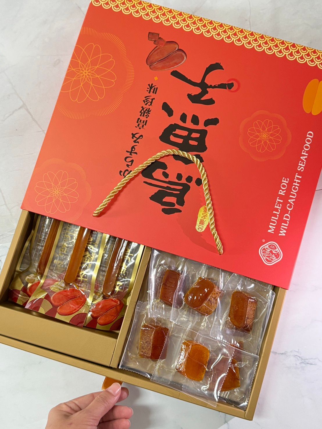 烏金雙拼禮盒-份量十足(烏金條+一口吃)