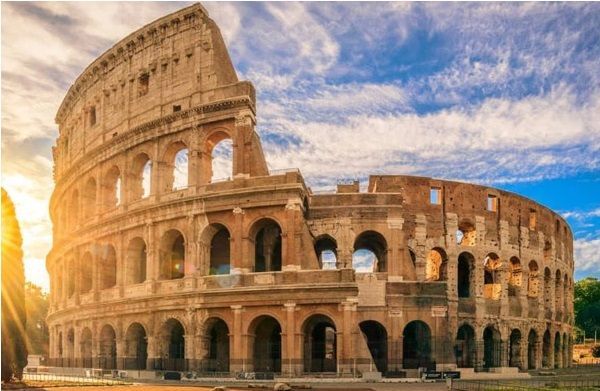 Colosseo Travertino Noce