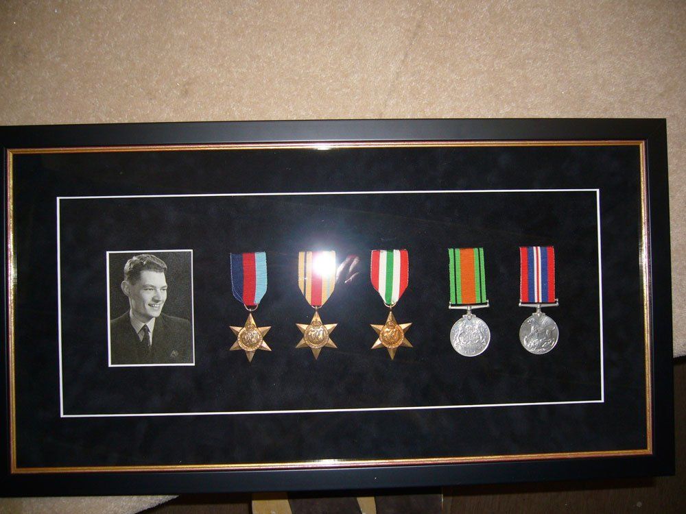 Medal Framing services