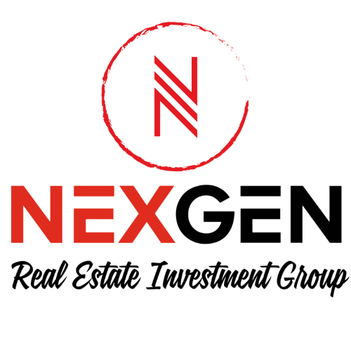 NEXGEN Real Estate logo - header, go to homepage