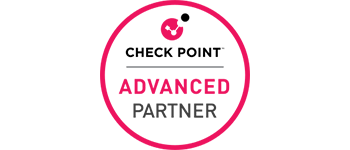 A check point advanced partner logo is shown on a white background.
