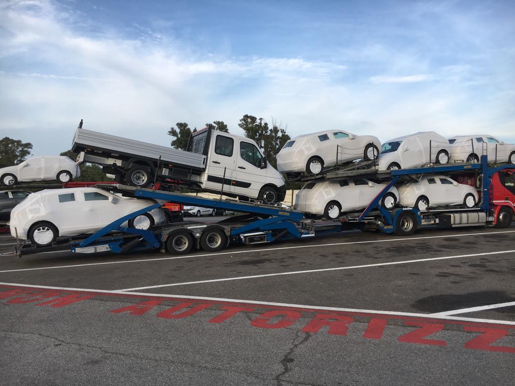 Trasporto veicoli nuovi su strada