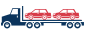 Icona autoarticolato per trasporto veicoli