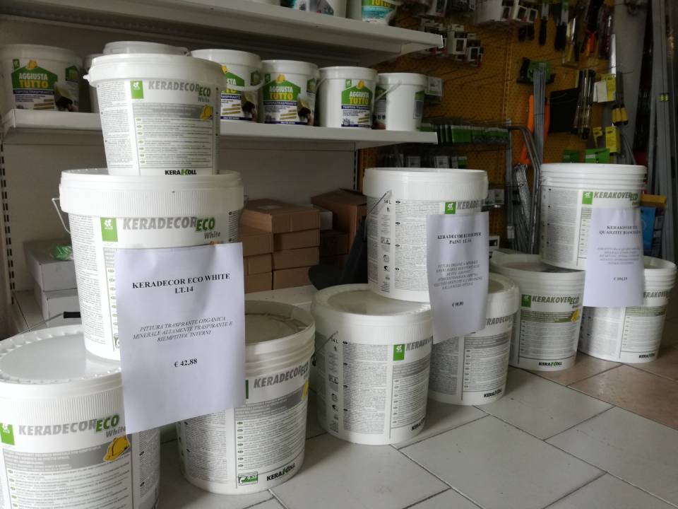 pitture per esterni e interni