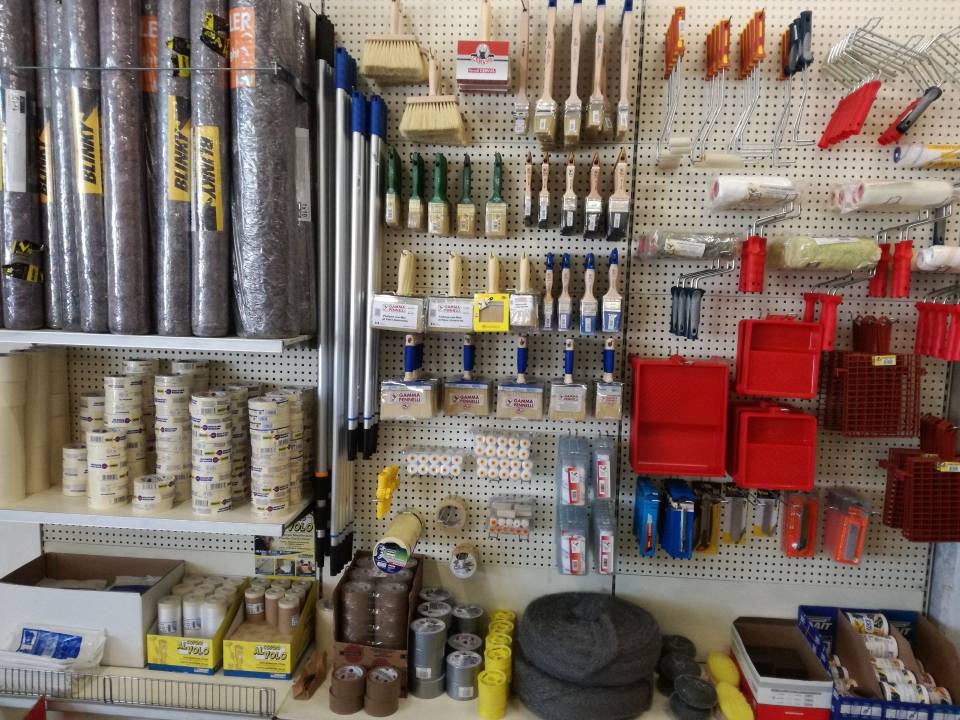 materiali per pittare