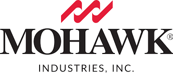 The logo for mohawk industries inc. is shown on a white background.