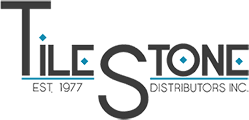 A logo for a company called tile stone distributors inc.