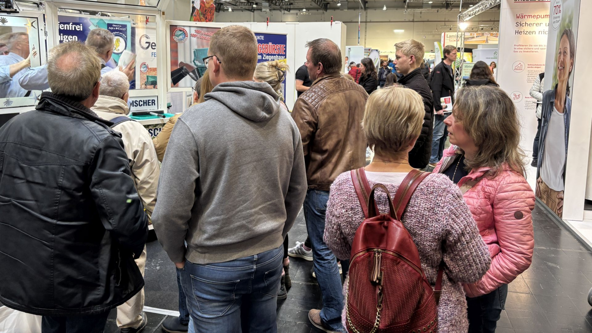 Besucherandrang auf der Bau! Messe! NRW! 2025