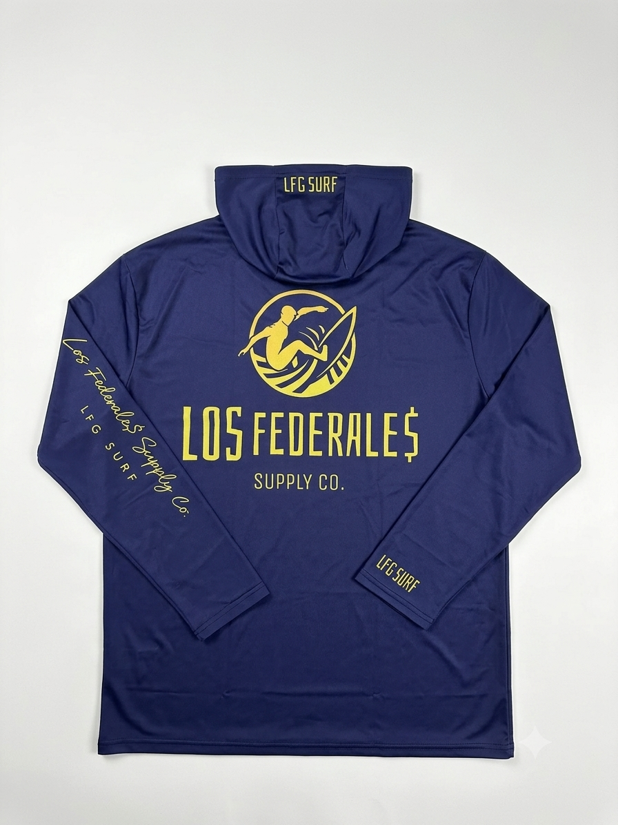 Long Sleeve LFG SURF Sublimated Performance Hoodie