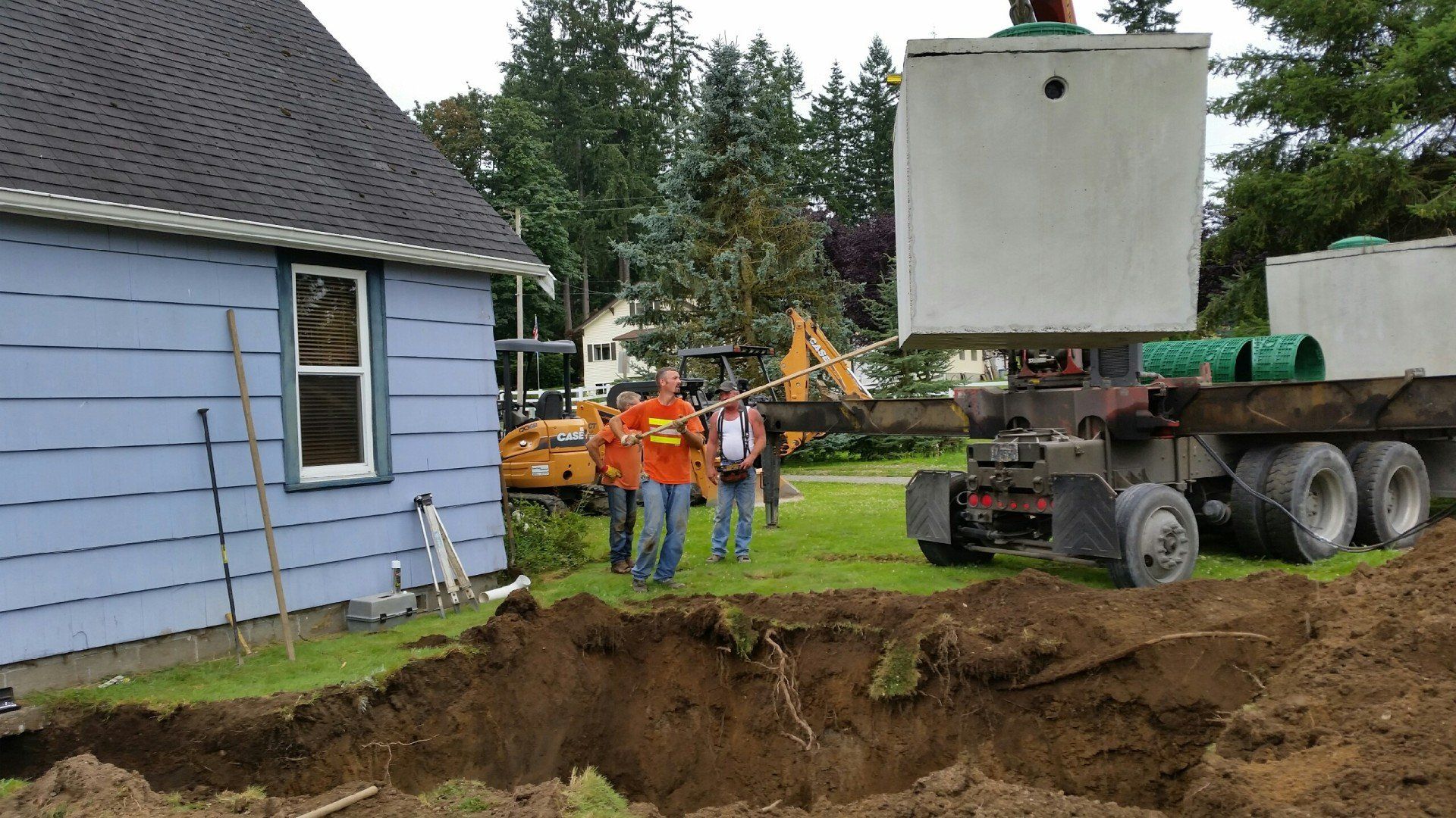 Digging — Septic Tank Services in Kent, WA